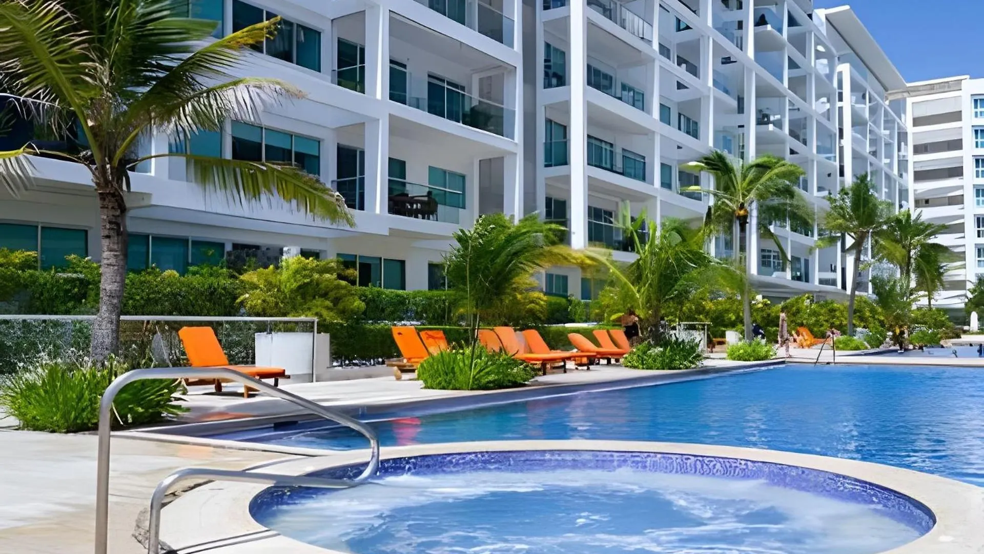 Apartment 1 Dormitorio y terraza Morros. Vista mar Colombia